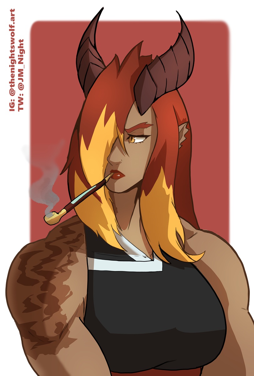 JM_Night's tweet image. The Red Dread
Zarya Z'karlet
.
#originalcharacter