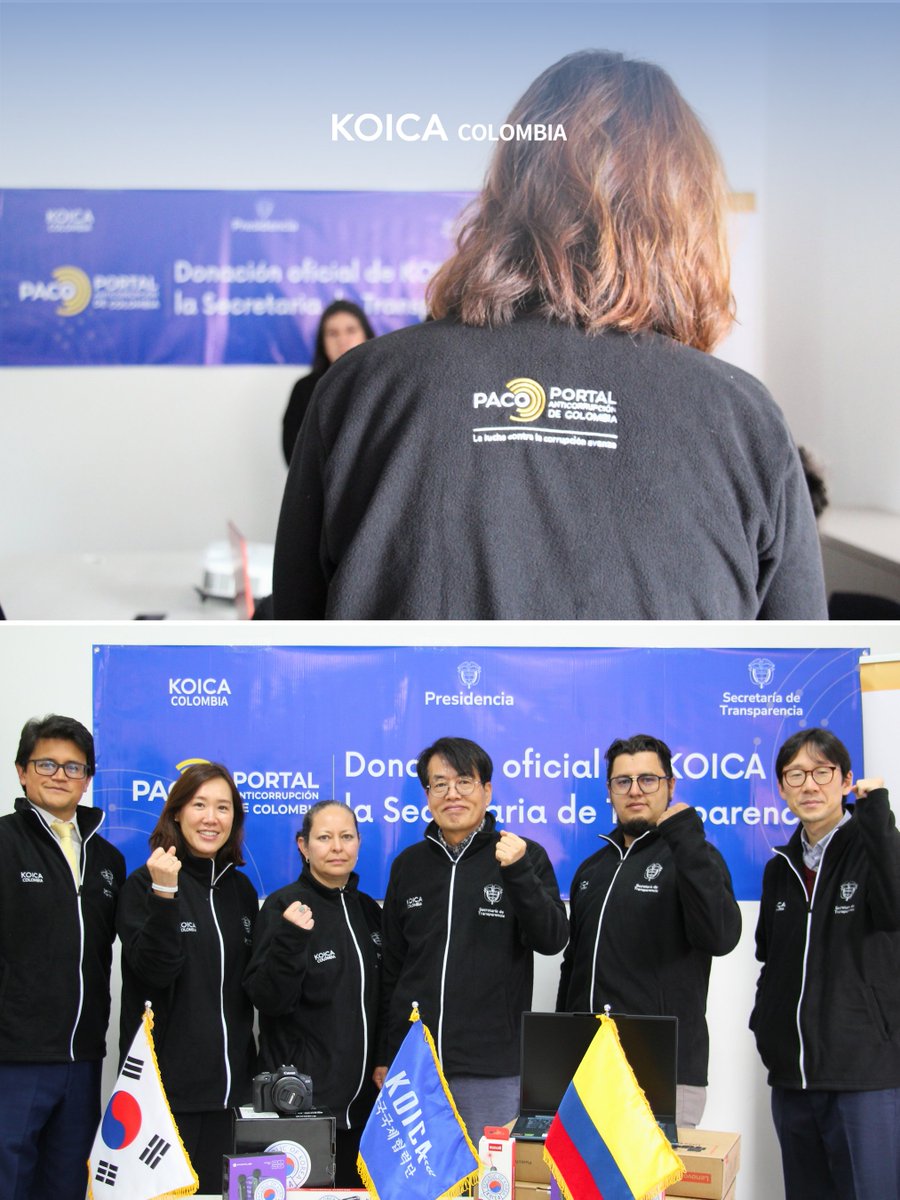 Como parte del proyecto PACO II, desarrollado junto con la <a href="/STransparencia/">Secretaría de Transparencia</a>  del <a href="/DapreCol/">DAPRE</a> , KOICA Colombia donó equipos tecnológicos que permitirán fortalecer el desarrollo institucional.