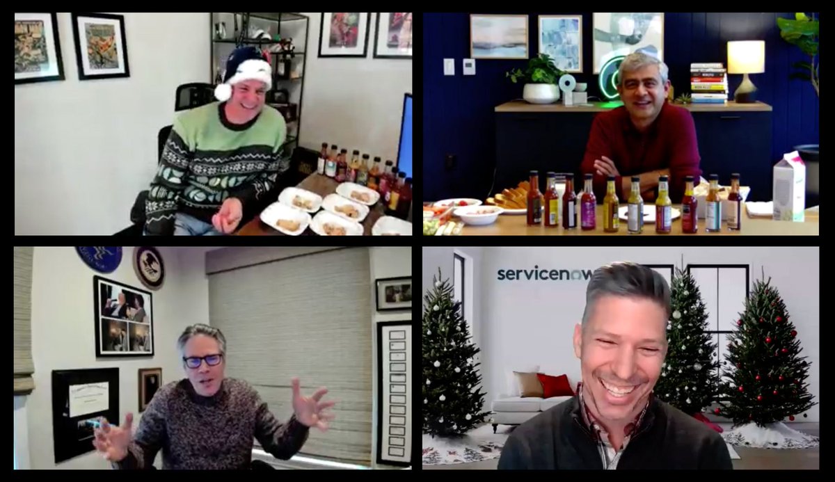 azavery's tweet photo. Had a fiery challenge with Jeff Margolese, who leads our powerhouse Global Solution Consulting team at @ServiceNow. Hot sauces, hot questions🌶️ all for a good cause!

Each hot sauce unlocked donations for @OsaatSchool - turning heat into hope for students throughout rural India. This team doesn’t just solve complex problems for customers; they step up to help others, too.

Proud of our culture of competition + compassion.
#SolutionConsulting #Teamwork #GivingBack
