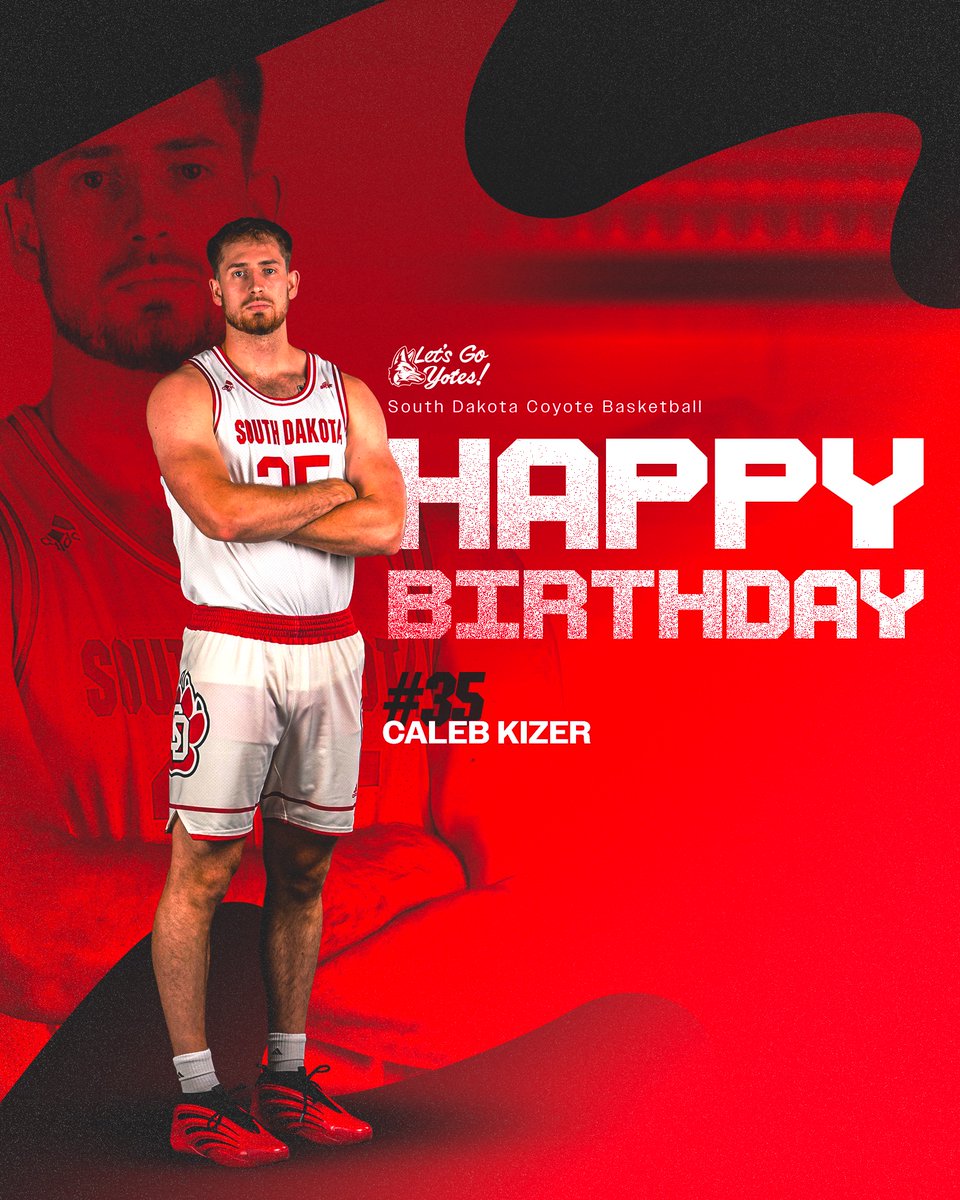 Wishing a happy birthday to our guy Caleb Kizer!

#GoYotes