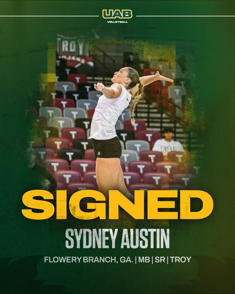 She's heading North! ⬆️🙌

Welcome to UAB, Sydney!

#WinAsOne