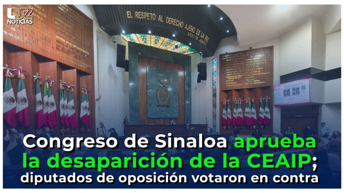 Tenemos un congreso en el Edo. de Sinaloa CORRUPTO aprobaron un Prestamo a Rocha de $2,200 Millones a pagar en 20 años, votaron para eliminar órganos autónomos,ellos no buscan transparencia, quieren control para robar, sin que se les diga nada. #Corruptos #NoQuierenTransparencia