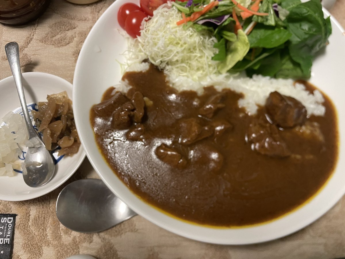金曜日の朝はカレー🍛