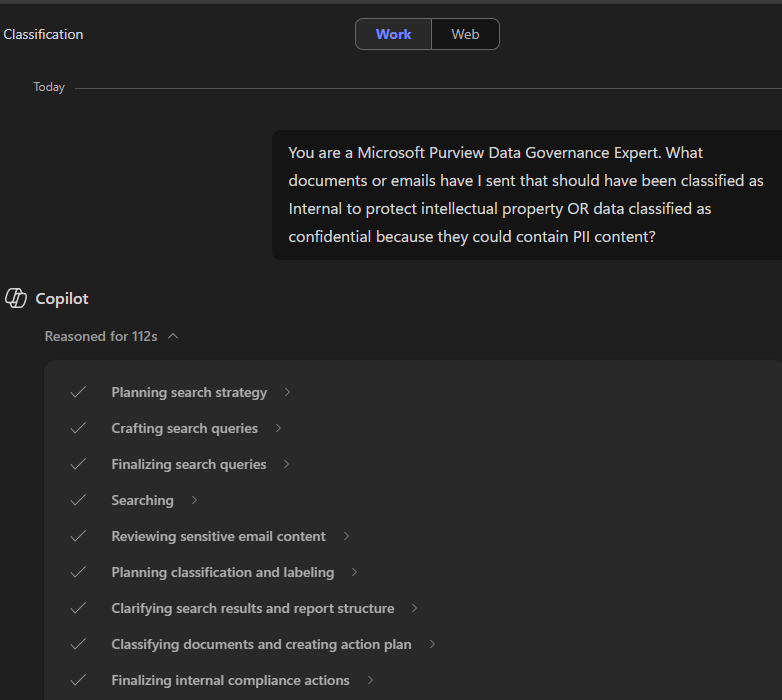Phishing kits like EvilGinx default to "Office Home" 
And now that Portal.office.com changed to Copilot Chat, attackers  have easy access to discover sensitive information. 
Try this "AI threat hunt" to see what an attacker would find if your account was taken over.