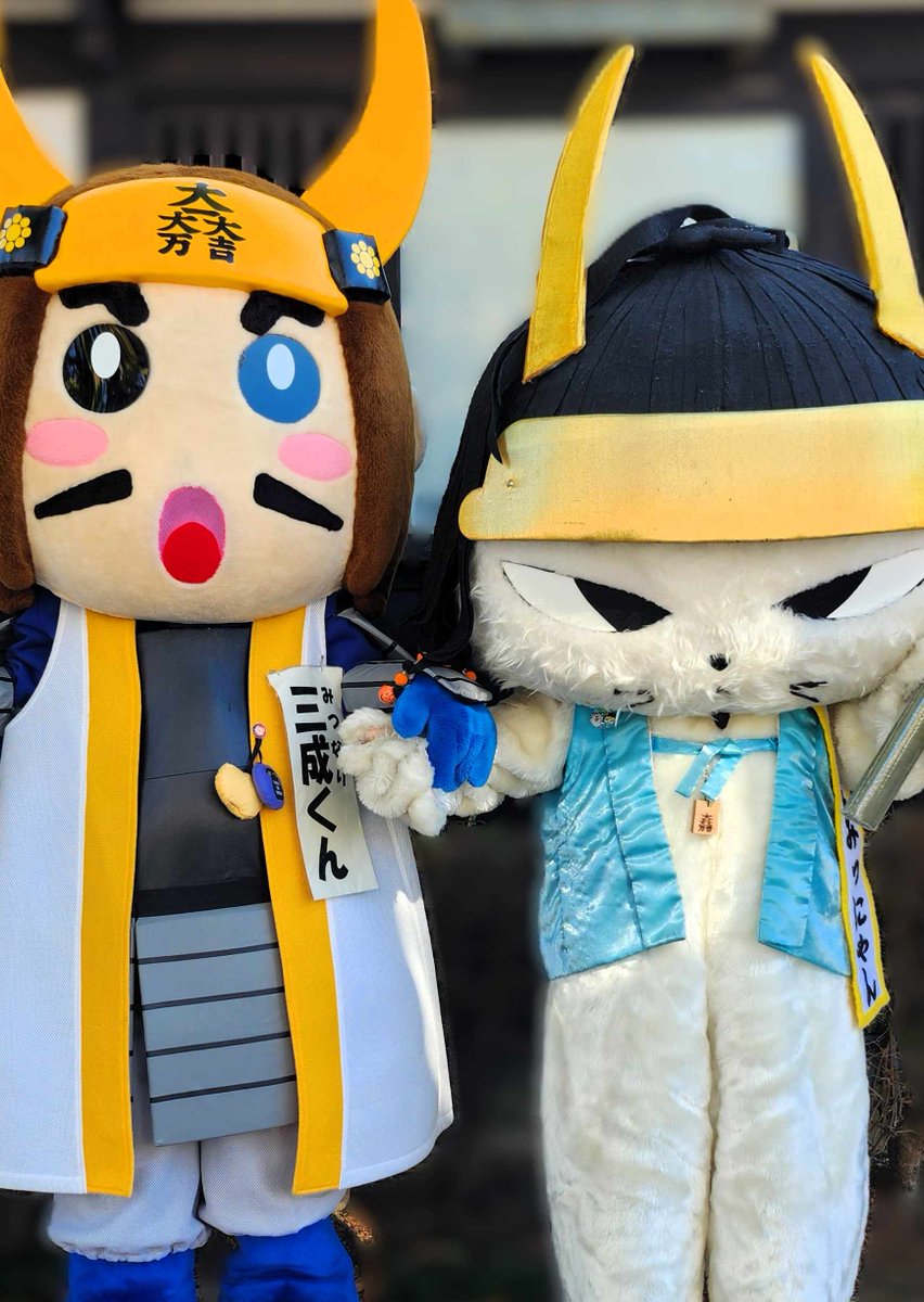 いよいよ今夜19時30分～放送ニャ❣️ みんな見てニャ🤍💙 #おうみ戦国