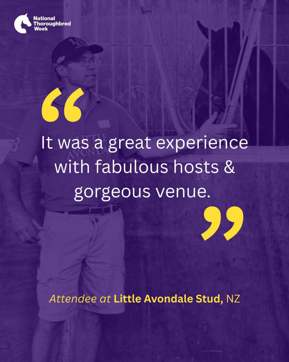 National Thoroughbred Week tweet media