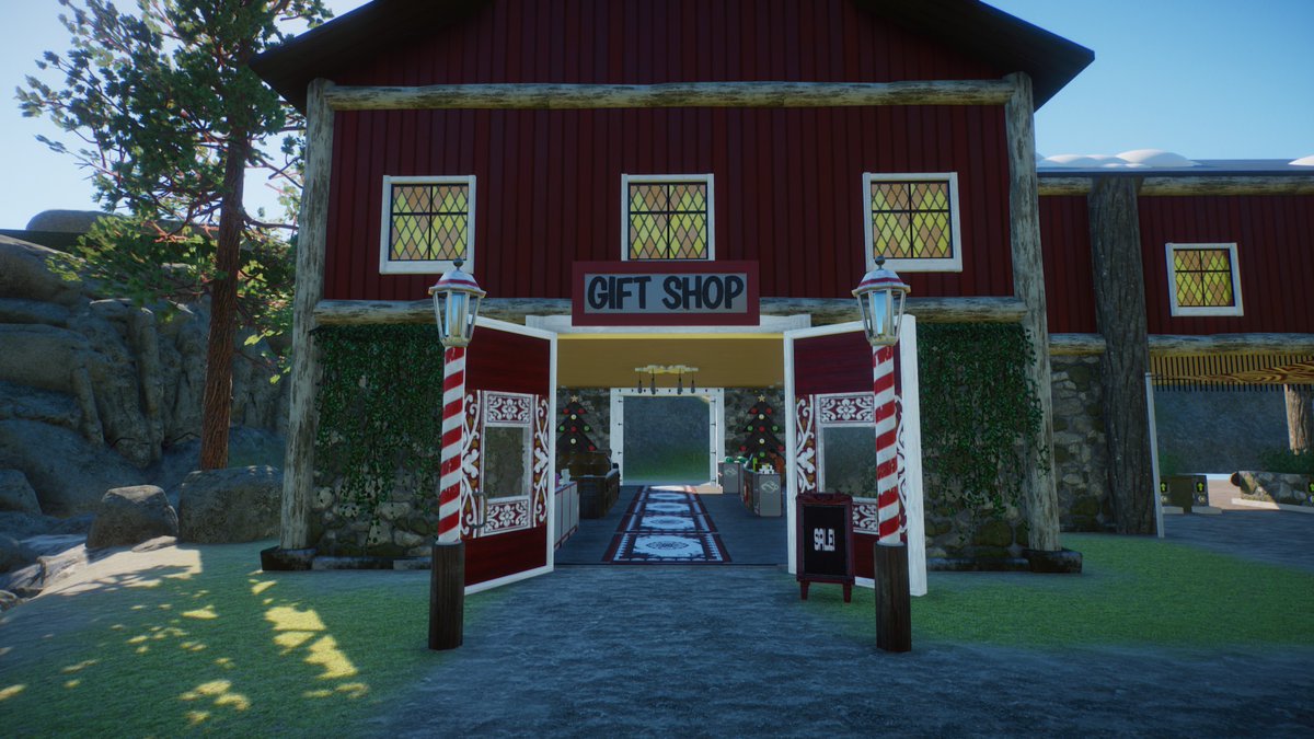 Clockwork4Sims's tweet image. Thanks to all who stopped by today's stream! I finished up the holiday gift shop in our mountain zoo. We raided @ KrisKylie. See yall next week!