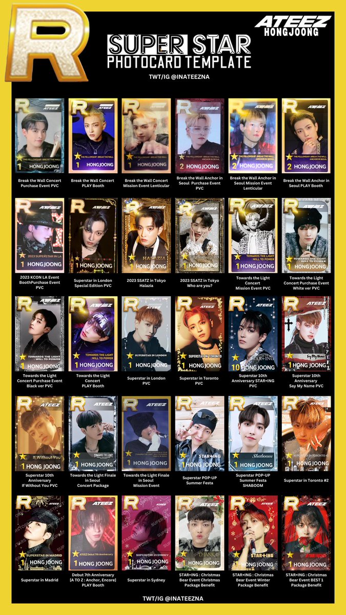 ATEEZ ATEEZ ホンジュン ATEEZ Debut 7th Anniversary [A TO Z