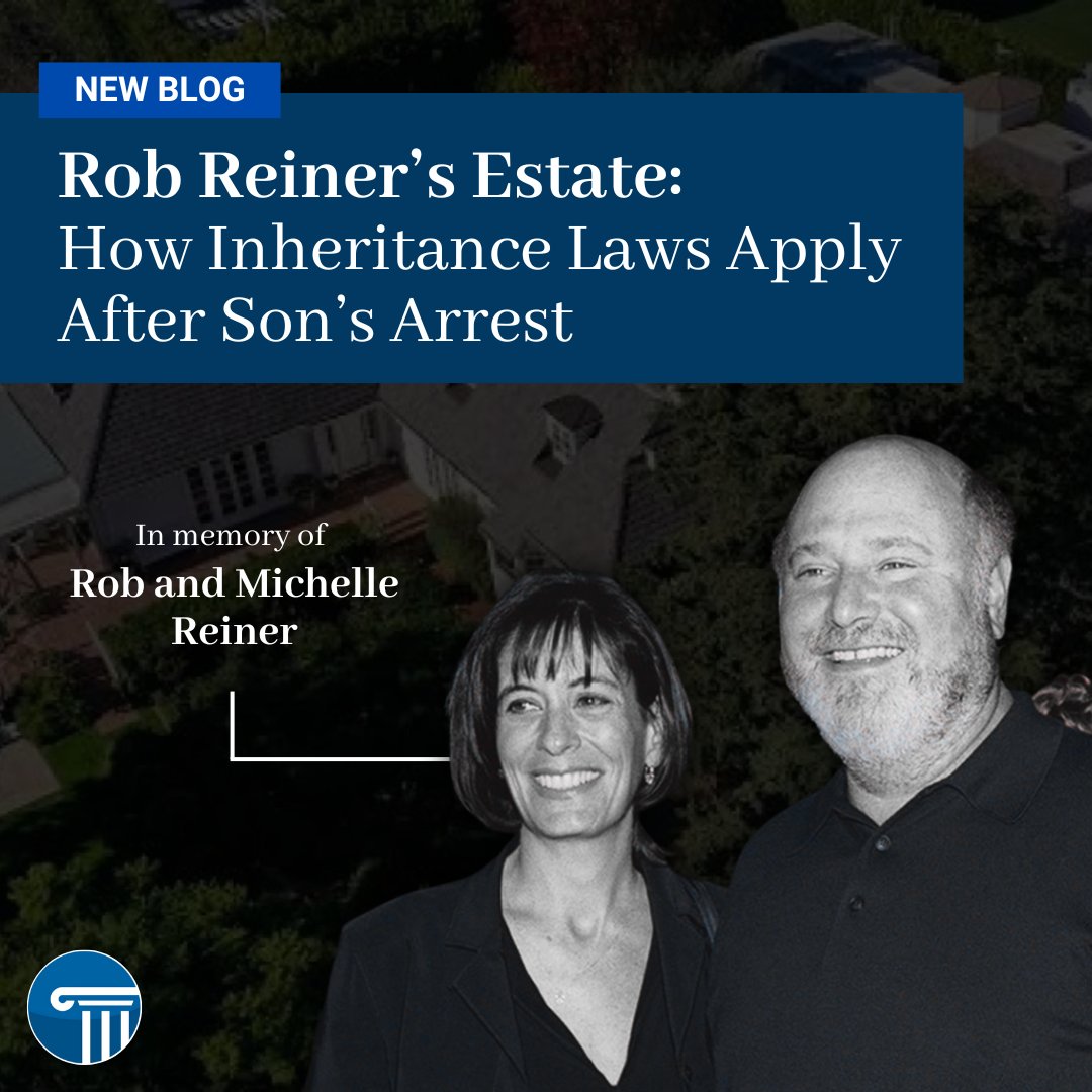 The deaths of Rob and Michelle Reiner are heartbreaking. Behind the headlines are real people and real grief.

This blog examines how inheritance laws apply when a beneficiary may be held responsible for a death.

Discover here: montefortelaw.com/blog/rob-reine…

#EstatePlanning