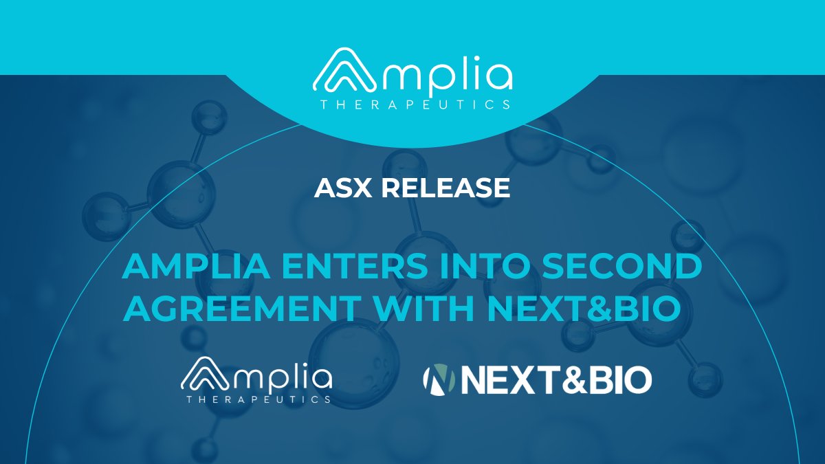 ampliatx's tweet photo. #Amplia has extended its preclinical research collaboration with Korean drug screening specialist Next&amp;Bio, following a successful initial phase of work and promising preliminary data from the study. Read the ASX release: https://t.co/eWWHTKSqw9
$ATX #FAK #kRAS #pancreaticcancer https://t.co/Per518DpnU