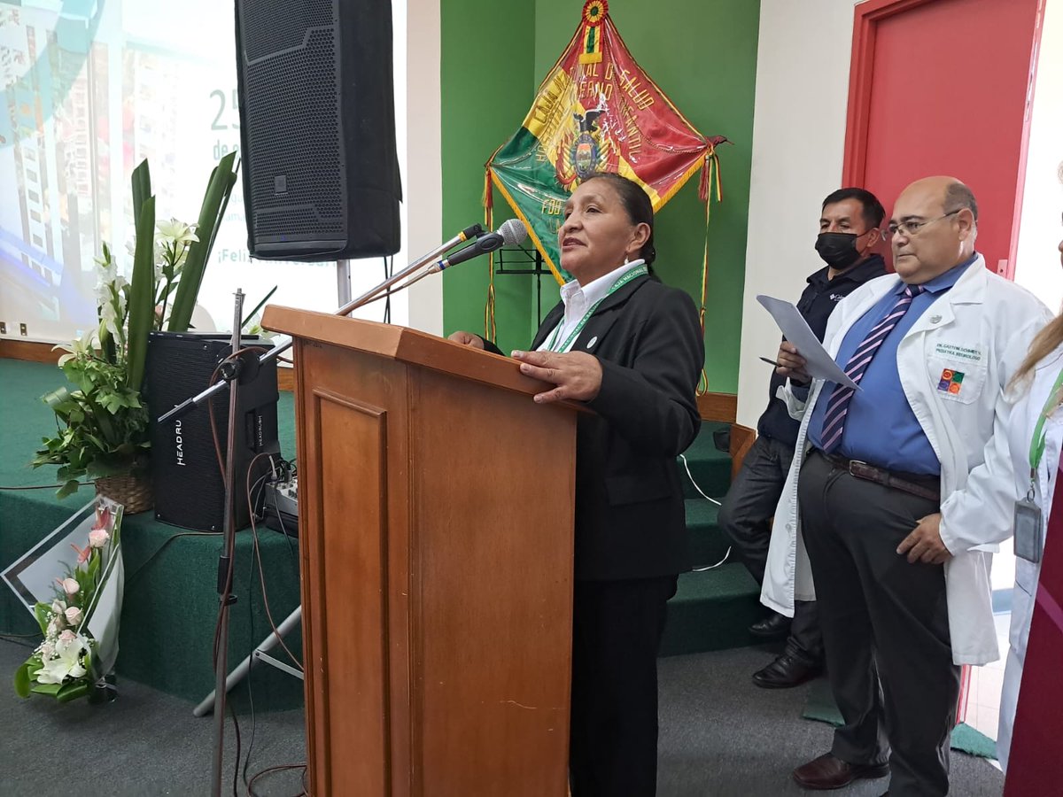 cns_paz's tweet photo. El hospital Materno Infantil de la Regional La Paz de la  (CNS), celebró sus 25 años al servicio de la población afiliada y en beneficio del binomio madre, niño.
Este Hospital fue construida con el único objetivo de  bajar la mortalidad de madre e hijo https://t.co/G3dLAtDwZ7