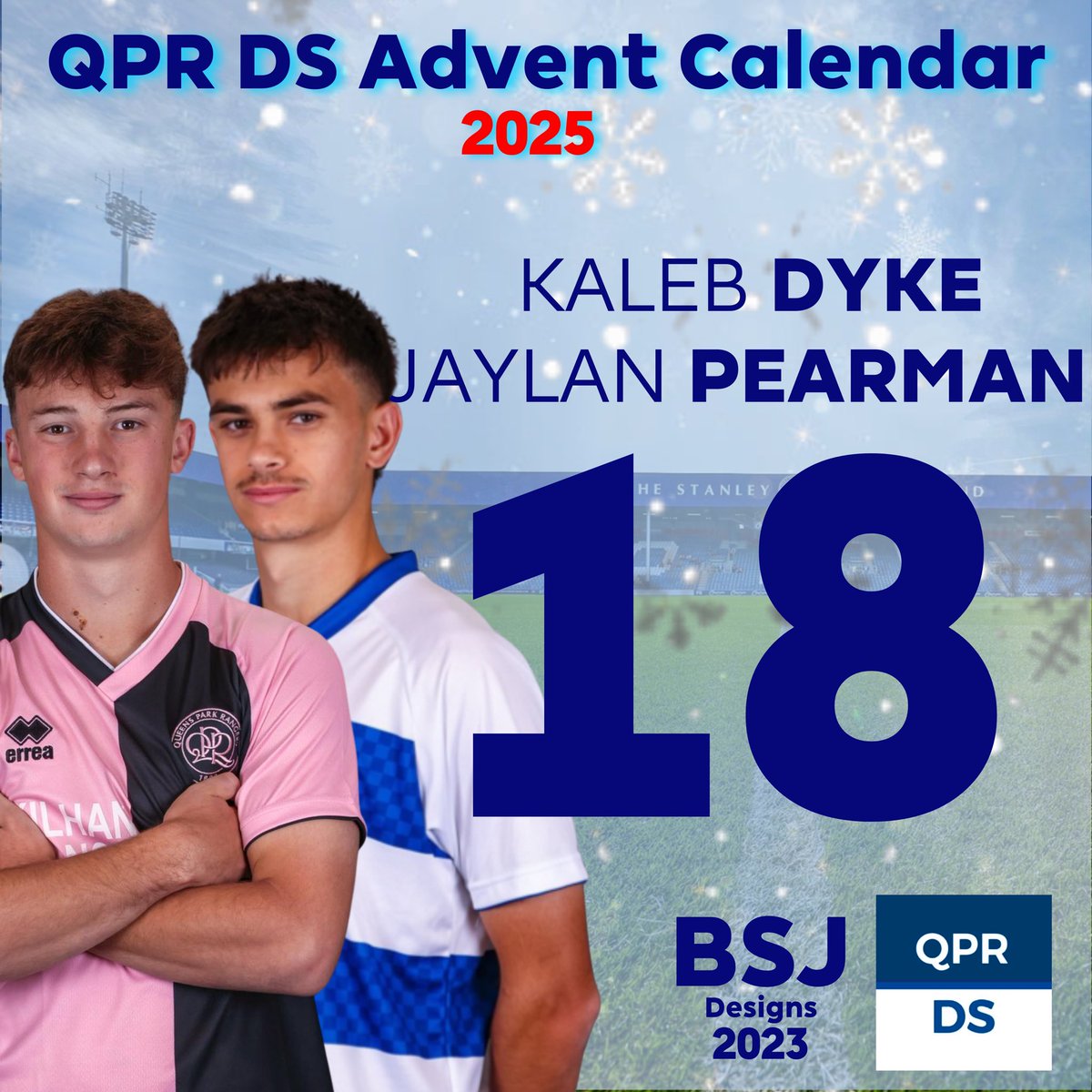 🎁 𝗤𝗣𝗥 𝗗𝗦 𝗔𝗱𝘃𝗲𝗻𝘁 𝗖𝗮𝗹𝗲𝗻𝗱𝗮𝗿 𝗗𝗮𝘆 1️⃣8️⃣

Moving into the final week, we have our summer signings in the midfield - Kaleb Dyke and Jaylan Pearman! 😎

#QPR | #QPRDS | #DSAdventCalendar 🎅