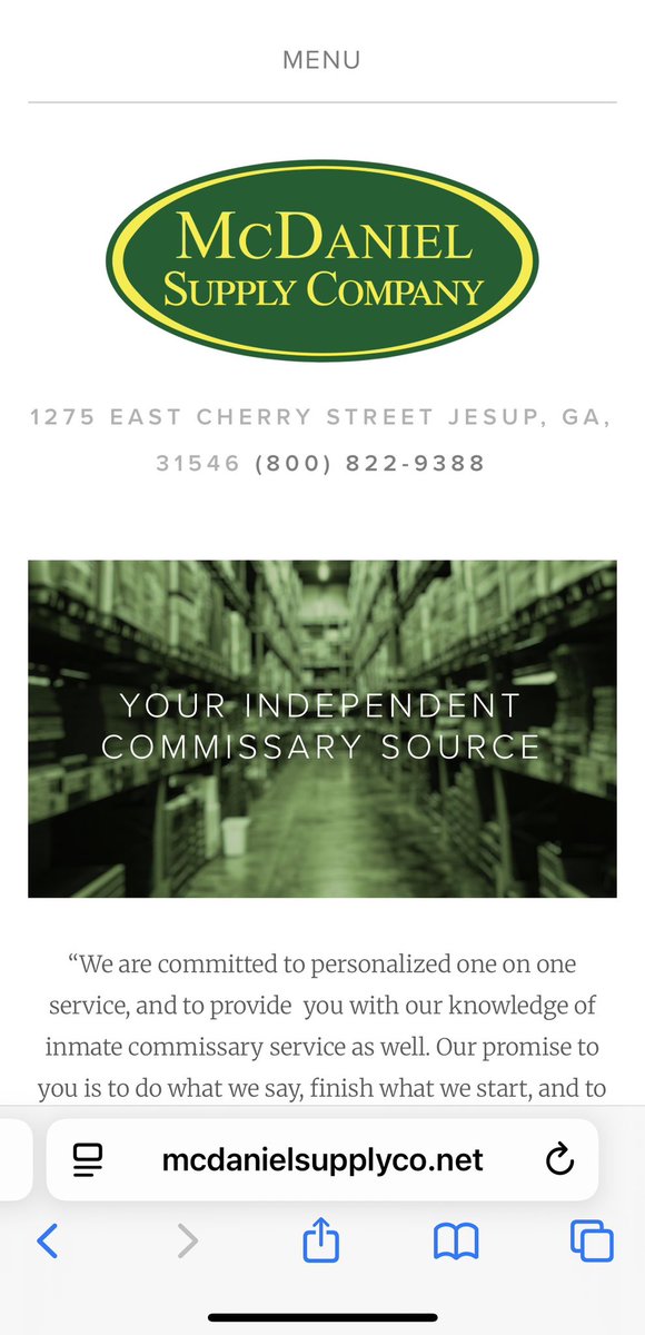 Also anyone who would like to help out and donate for soap, toothpaste, or any other essential items please go to McDanielsupplycompany.com. Any help is appreciated. He name is also spelled Nicholas Keeley Harris on there as well. Thank yall so much. Happy Holidays and Merry Xmas!