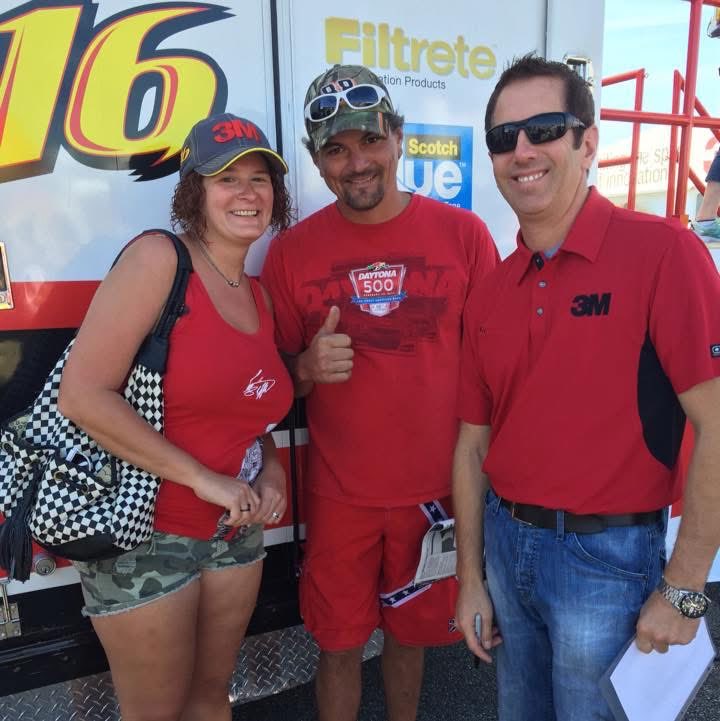 MadAnnFlint's tweet photo. @SIRIUSXM @Riceman61 We consider @gbiffle a friend. We met him a few times, &amp; he always remembered us. I had the honor of having my instagram handle on his car, &amp; we had lunch with him. Such a gracious man. Caring for others before himself. We’ll miss you, Biff. @NASCAR #RIPBiff https://t.co/iag35I1MUZ
