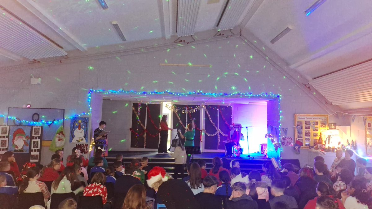 cmca_limerick's tweet photo. What a fantastic concert at school! πΆ Amazing performances by our students and staff β so much talent on display! πβ¨
#SchoolConcert #StudentTalent #StaffAndStudents #MusicMagic #SchoolLife https://t.co/SXzEyNdC2q