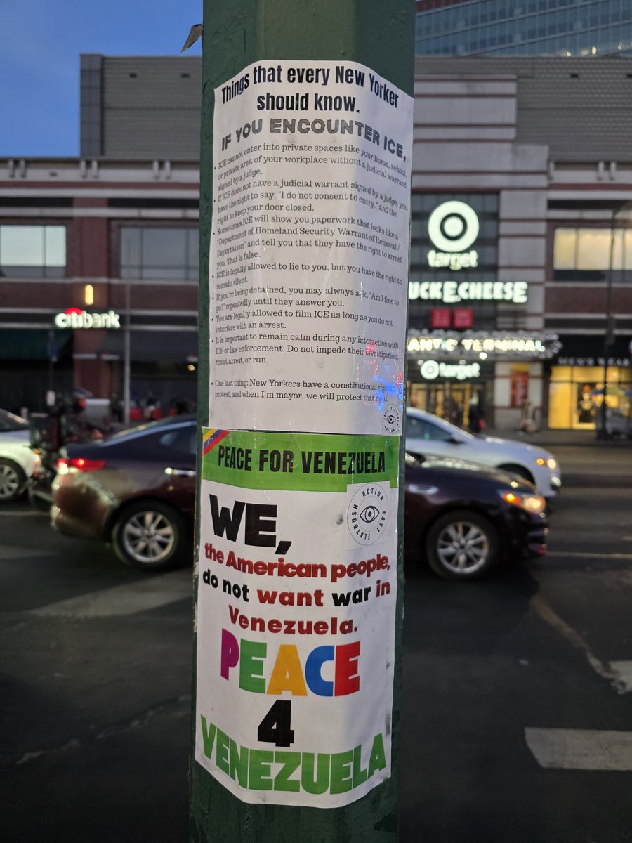 Can anyone tell me why these are plastered all over the city