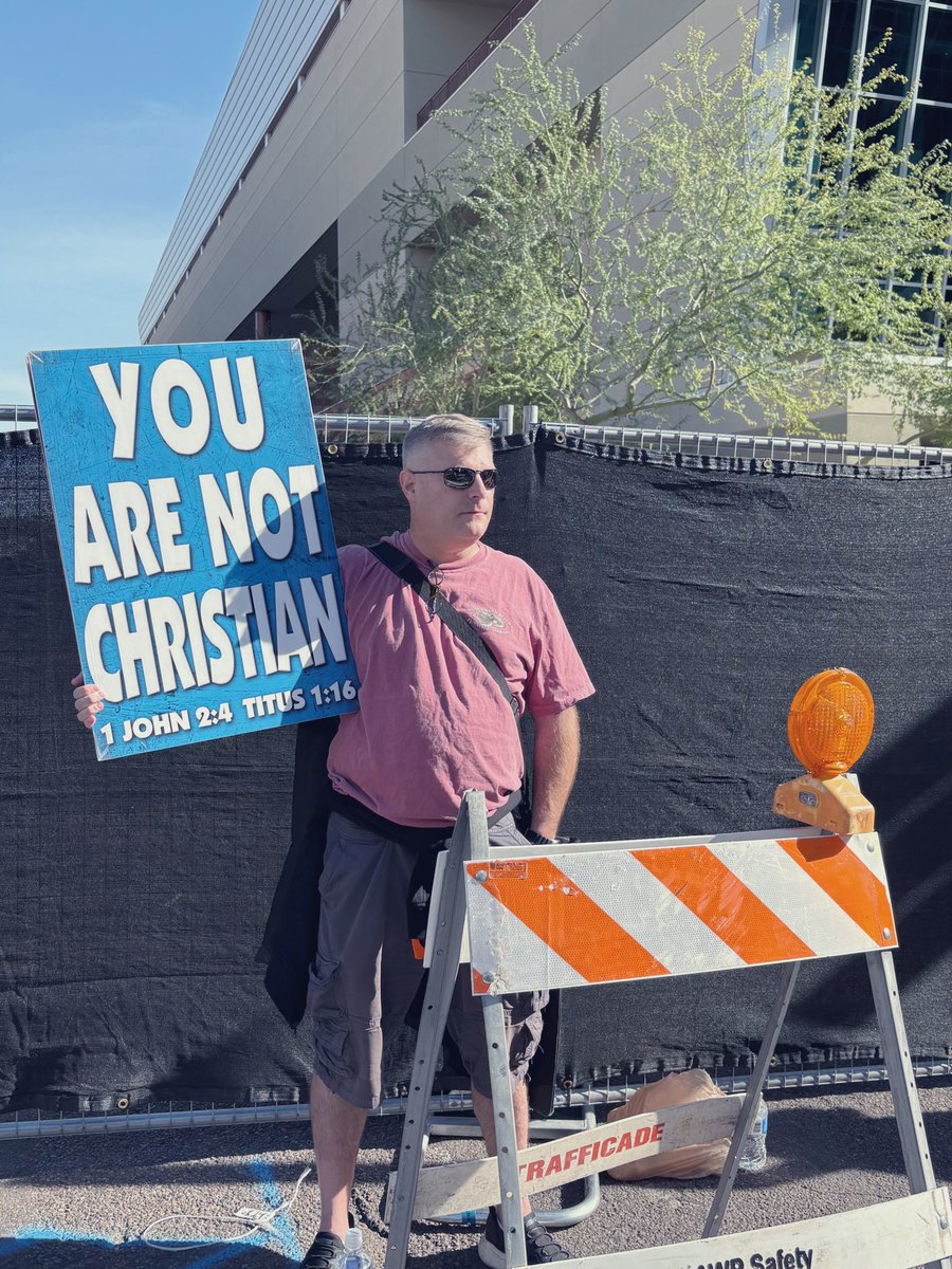 144KJewsRepent's tweet image. The angels are rejoicing at the publishing of pure gospel via #WBCSigns at the #TurningPoint #AmericaFest #TPUSA @TPUSA conference in AZ right now. What a glorious sight! Hundreds of eyes and hearts getting some truth in that sea of flesh-indulging man-worshiping lies. Give God