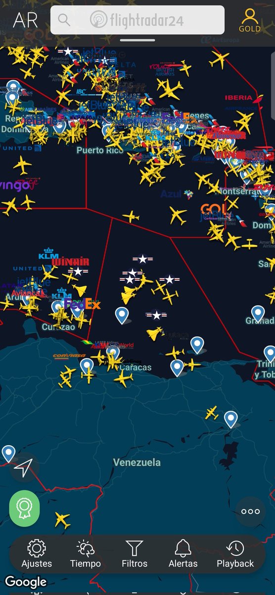 jach1005's tweet photo. @joseit0_ Y según flightradar https://t.co/fkZkl8CRF7