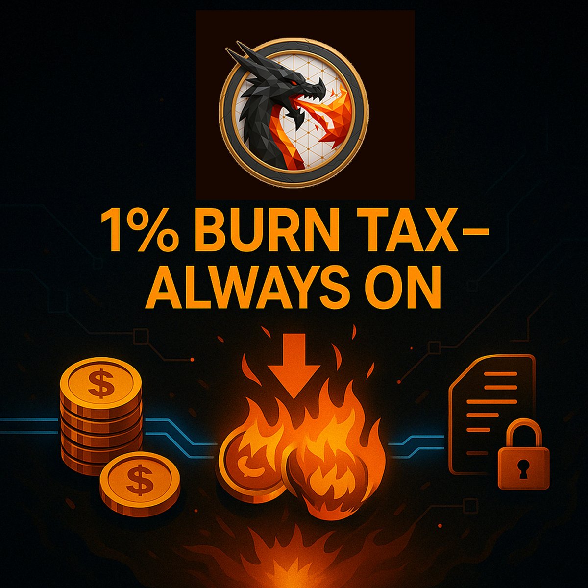 ScorchToken's tweet photo. 🔥 Every SCORCH Transfer Burns 1%
🧨 Gone. Forever. No extra steps.
The sender covers it — you barely notice.
🔥 Fully on-chain
💡 Completely automatic
🧬 Hard-coded into the protocol
Deflation, without the thinking.
#SCORCH #SHIBARIUM #BurnTax #DeflationaryToken #CryptoMechanics