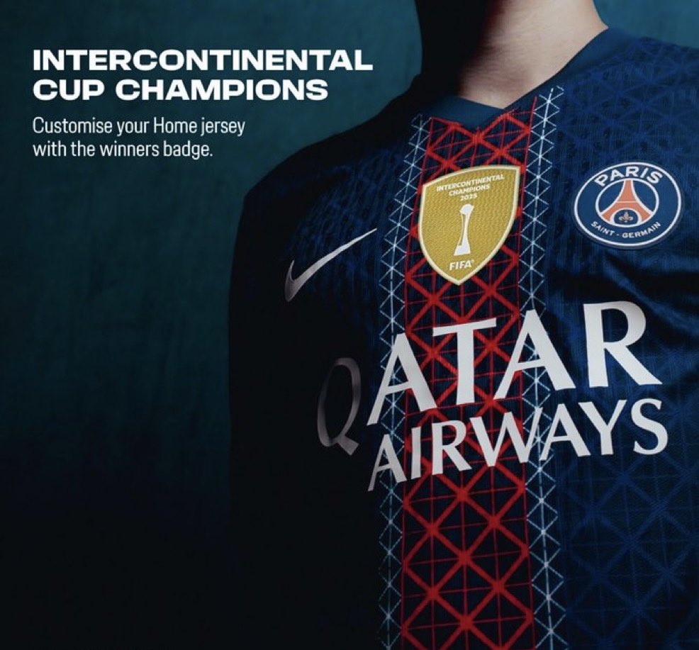 lasource75006's tweet image. 🚨Pour célébrer ce 6 eme trophée historique et vu que vous êtes nombreux à savourer ce badge CHAMPION DE LA COUPE INTERCONTINENTALE, je vais vous offrir le maillot domicile + le badge. Pour jouer :

👉🏼Follow @lasource75006 ✅
👉🏼Like et RT cette publication ✅
🍀 augmente tes…