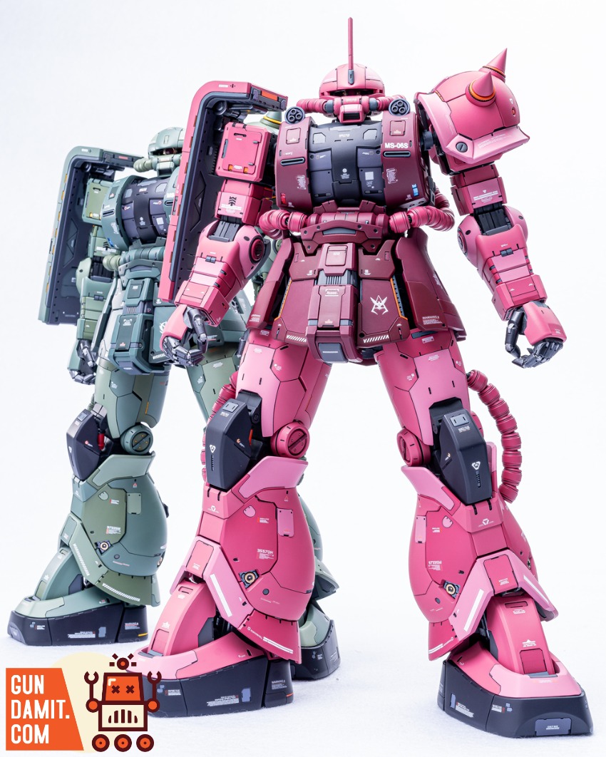 Pre-Order] SH Studio 1/60 MS-06C-6/R6 & MS-06S ZAKU II
