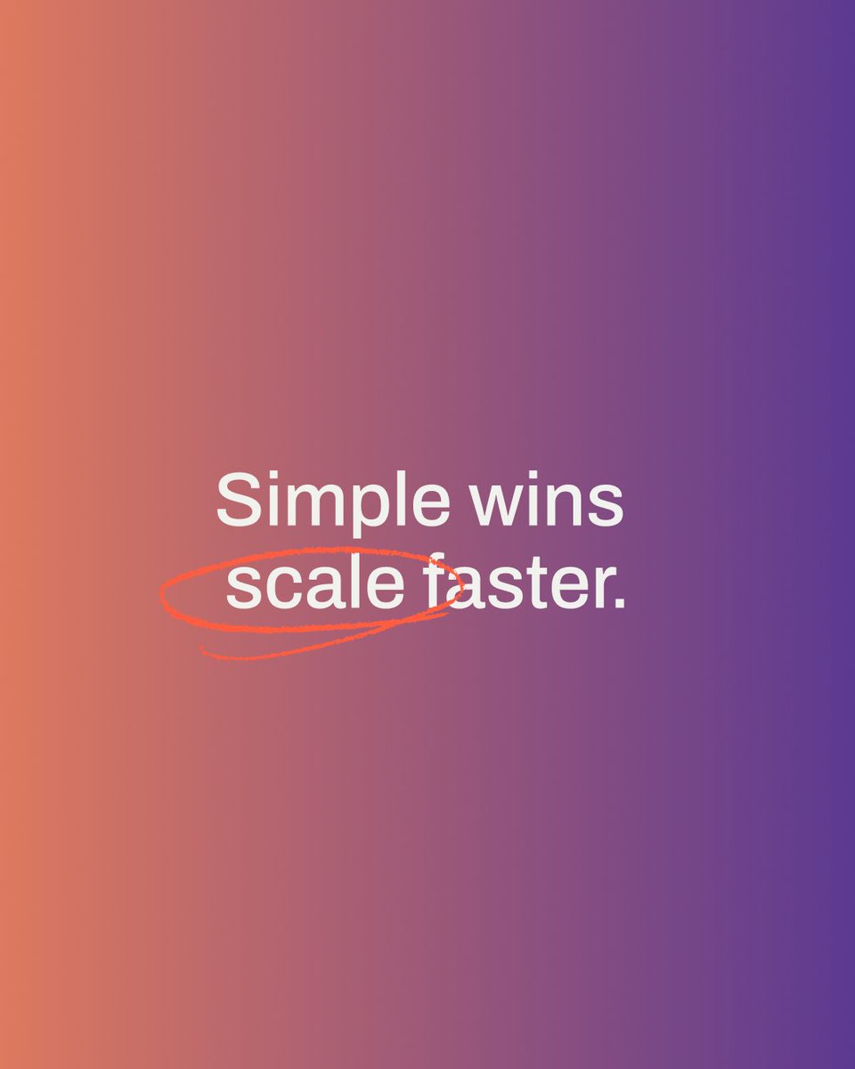 When you remove the noise, growth finds its lane.