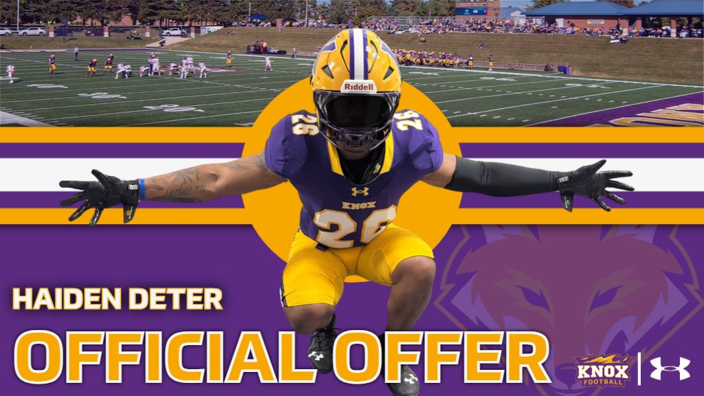 haiden_d51's tweet image. After a good conversation with some of the staff at Knox College, I am beyond blessed to have received an offer to continue my academic and athletic career! Thank you Coaches for believing in me! Go Prairie Fire! 
@FB_KnoxCollege @CoachDomParello 
@ToreyDonovan50 @JagNationFB