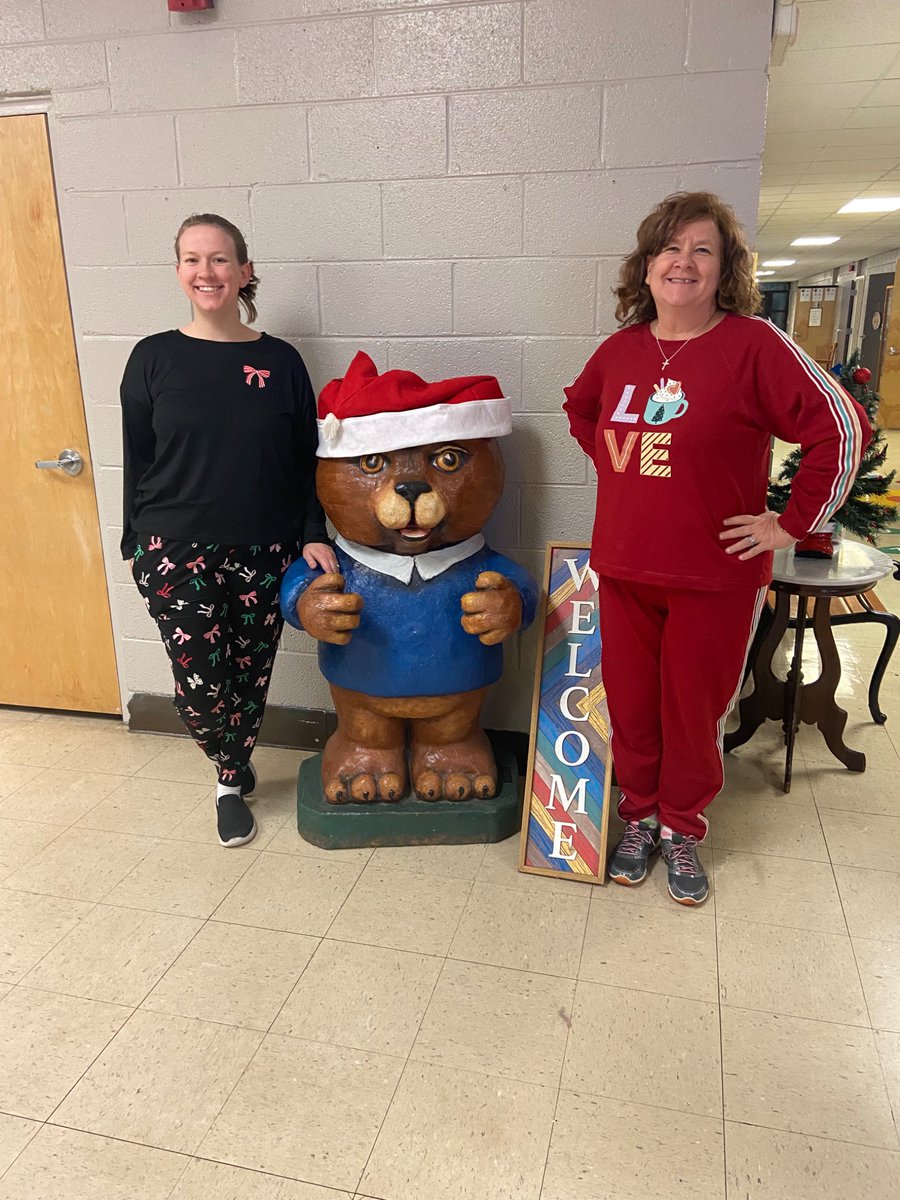 It’s Polar Express &amp; PJ Day!

#motherdaughterduo