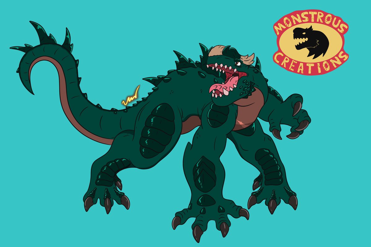 G98appreciator's tweet photo. Love reptilian kaiju! https://t.co/TFDASHoUTH