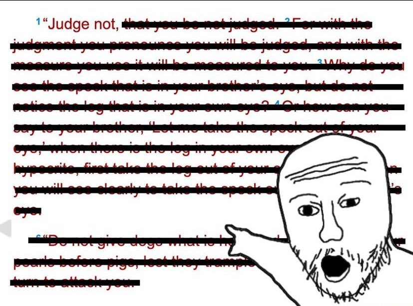 Christianity according to literally all non-believers: