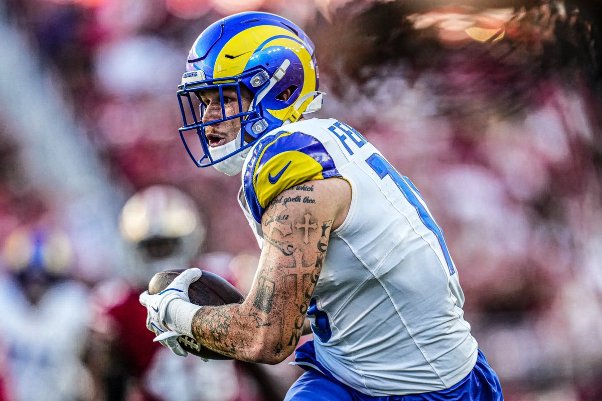 333PICKS's tweet image. The Sneakiest #TNF Spot 🤫

T. Ferguson o22.5 Rec Yards #RamsHouse 

No Adams for the Rams as he got injured last week, Ferg is due to step up big time after he saw a szn high 78% snap% last week.

Dream matchup here, my Hawks run the 3rd most zone in the NFL and Ferg has run 63%