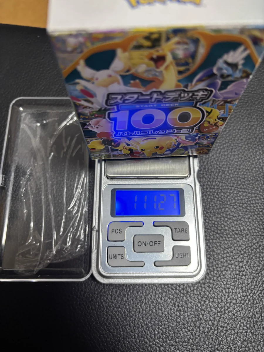 ポ*ア様 スタートデッキ100 重さは約111.1gです。 G8e9vlGakAIXcSF?format=webp&