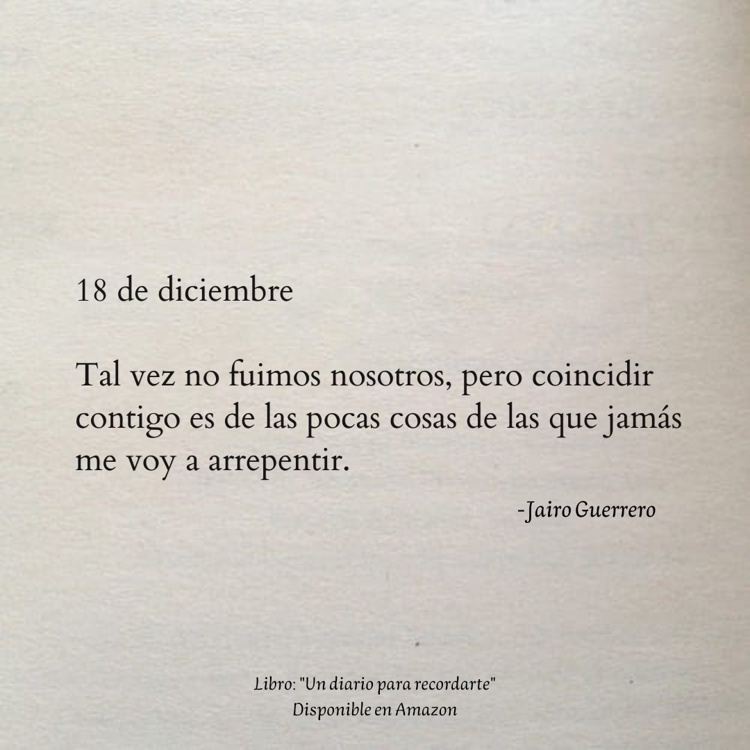 18 de diciembre. 🍂