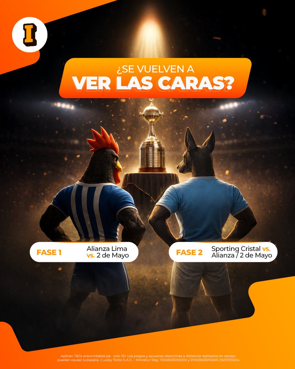 El sorteo ya está hecho 👀⚽

Uno arranca desde la primera fase, el otro desde la segunda…
y el camino podría enfrentarlos antes de lo pensado 😮‍💨🔥

👉 ¿Te gustaría ese enfrentamiento?
Cuéntanos 👇

#Inkabet