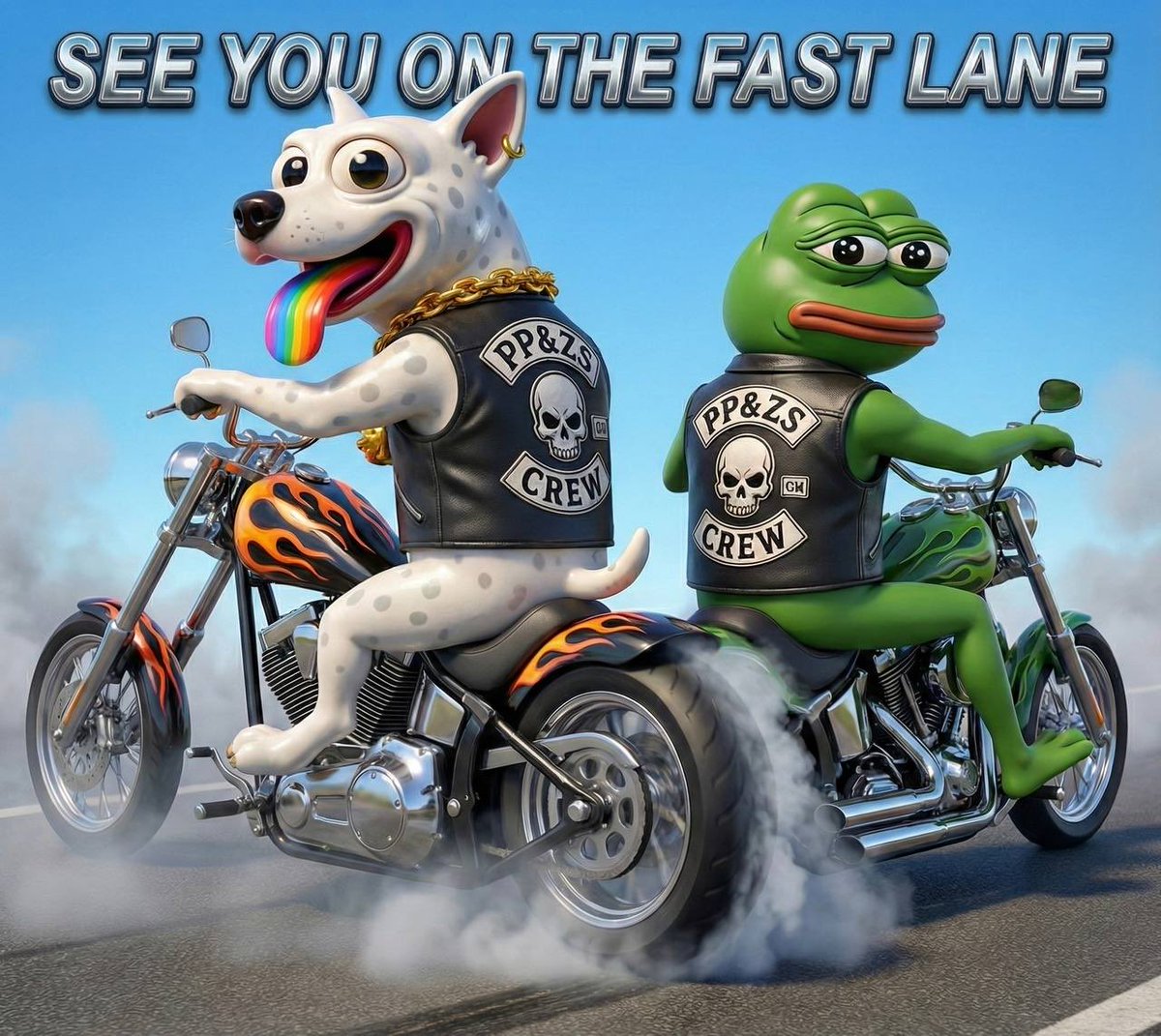 Blxme I am guessing it Pepe's dog Zeus. Here is little