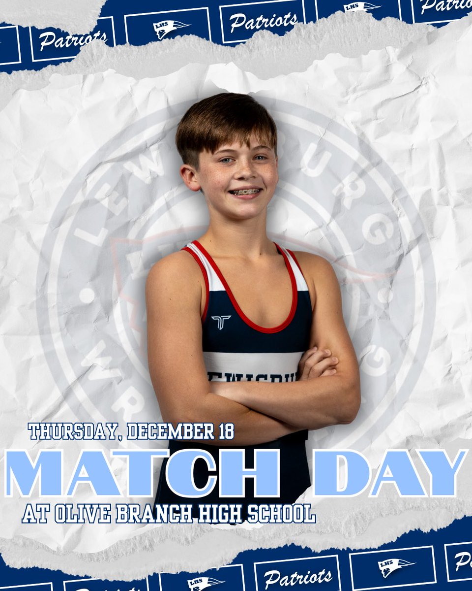 LHSW2022's tweet image. LHS will be at Olive Branch High School tonight, wrestling will start at 6pm!