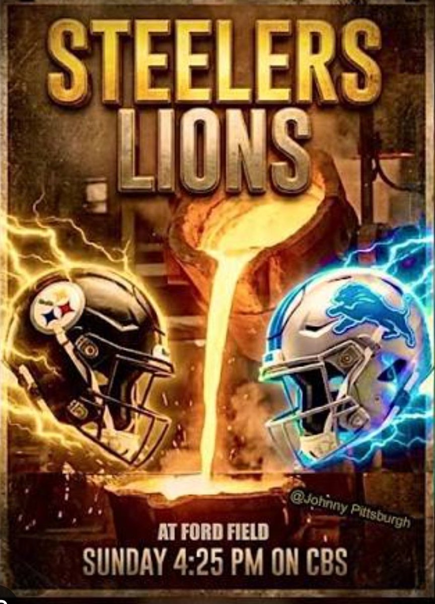 CORTINA DE ACERO| PREVIA WK.16
DET🦁 vs PIT⚫🟡

Tertulias de Acero en Twitch 🟣 y el resto de plataformas

🚨hoy las 22:00h 🇪🇸 14:00h 🇲🇽🚨
<a href="/Fensoman/">Eduardo Pascual</a> y <a href="/puno_acero/">EL PUÑO DE ACERO (The Steel Fist)</a> nos darán sus claves del partido vs <a href="/Lions/">Detroit Lions</a>

Déjanos tus preguntas❓
❤ y 🔁