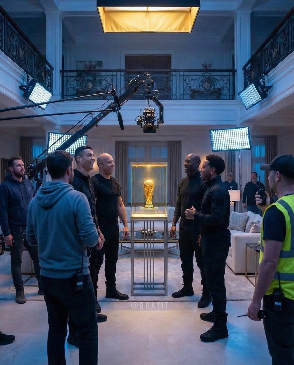 Mrskillmonger1's tweet image. O can't wait to see Ronaldo first acting gig. 
#Fast11