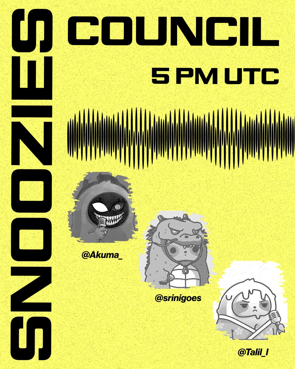 Ladies &amp; Gentlemen / TOMORROW AT 5 PM UTC

>>>> SNOOZIES COUNCIL

Can we expect Quack Heads reveal really soon?  

If not, we are gonna debate on other JUICY topics. 

SEE YOU 👇