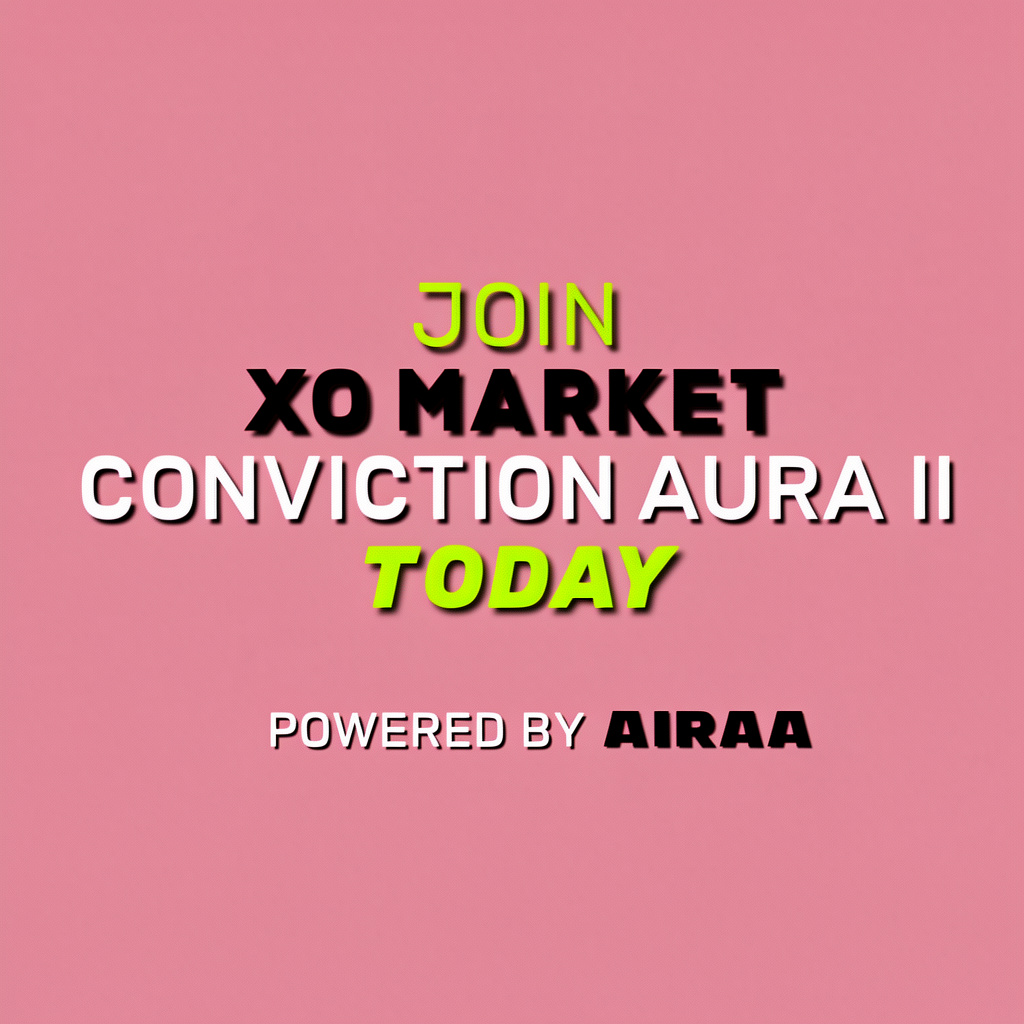 pdiver60's tweet photo. ❌⭕️
@xomarket launched Conviction Aura 2
The reward is a share of the project’s future tokens 0.2% of the supply
The key thing is that rewards are given for real actions:
 on-chain activity
 posts,threads,memes about XO
If you don’t want to catch FOMO,I recommend joining now https://t.co/c2JuOKUGXH