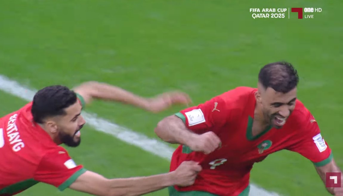 بوابة الوفد| بعد العودة للفار.. عبد الرزاق حمد الله يتعادل للمغرب أمام الأردن فى نهائي كأس العرب 