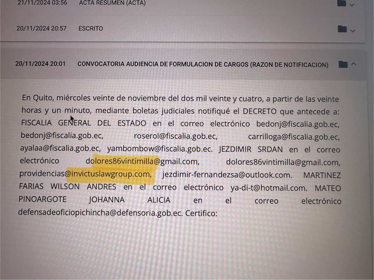 EnVozAlta's tweet photo. Pero eso no es todo. La esposa del presidente del @CJudicaturaEc, Dolores Vintimilla, es una de las abogadas del narco sentenciado. 

¿Qué podría salir mal cuando @DanielNoboaOk puso a un exdefensor de narcos al frente del Consejo de la Judicatura!
