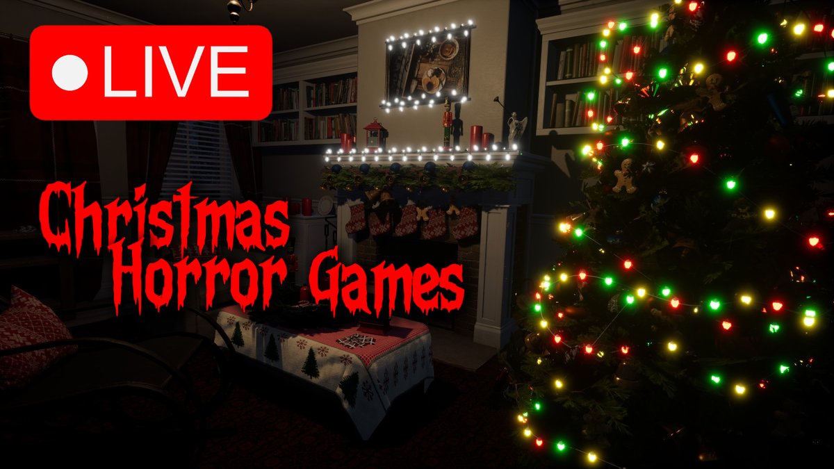 Its_Merick_'s tweet photo. Playing Christmas Horror Games Today, Come and Join! https://t.co/wa8aeFGd1f #gaming #twitch #horrorgames https://t.co/TtEphyaq5T
