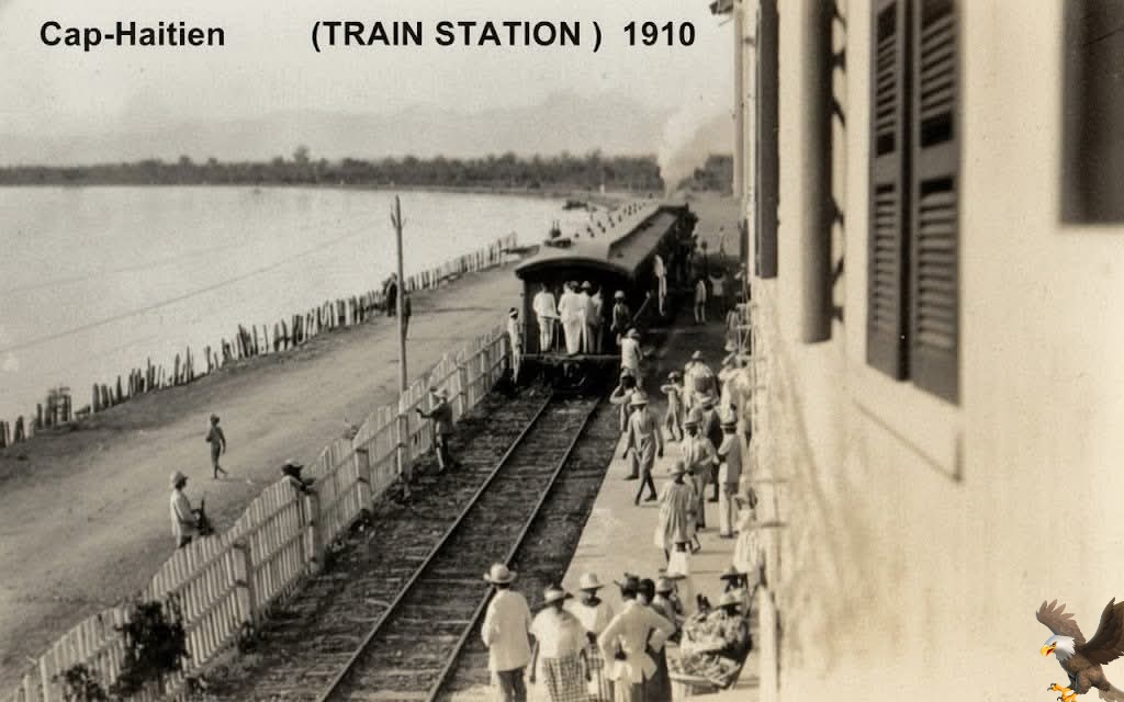 Gare du Cap-Haïtien en 1910 🇭🇹 !!!