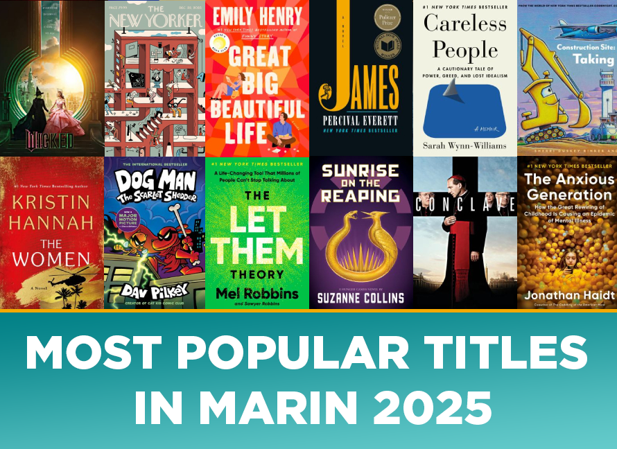 What was Marin reading, watching, and listening to in 2025? 📚🎧🎬
Discover the Most Popular Titles in Marin 2025 and find new favorites, many with no waitlists! Explore the lists and add to your For Later shelf today:
marinlibrary.org/blogs/post/mos…