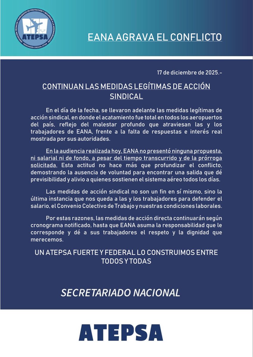 COMUNICADO OFICIAL 📢