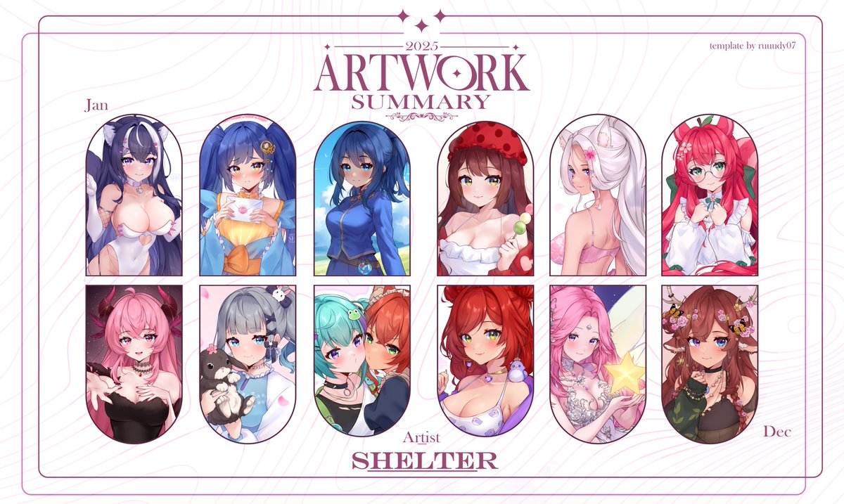 Thank you so much for all support this year! 🫶✨

#artsummary #ArtSummary2025