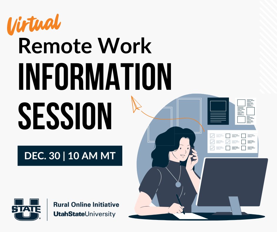 Thinking about remote work but not sure where to begin? Join our free virtual info session on Dec 30 at 10 a.m. Learn about the Remote Work Certification course and how to start your remote work journey. Register: zurl.co/JqWLy
#RemoteWork #FutureOfWork #CareerGrowth