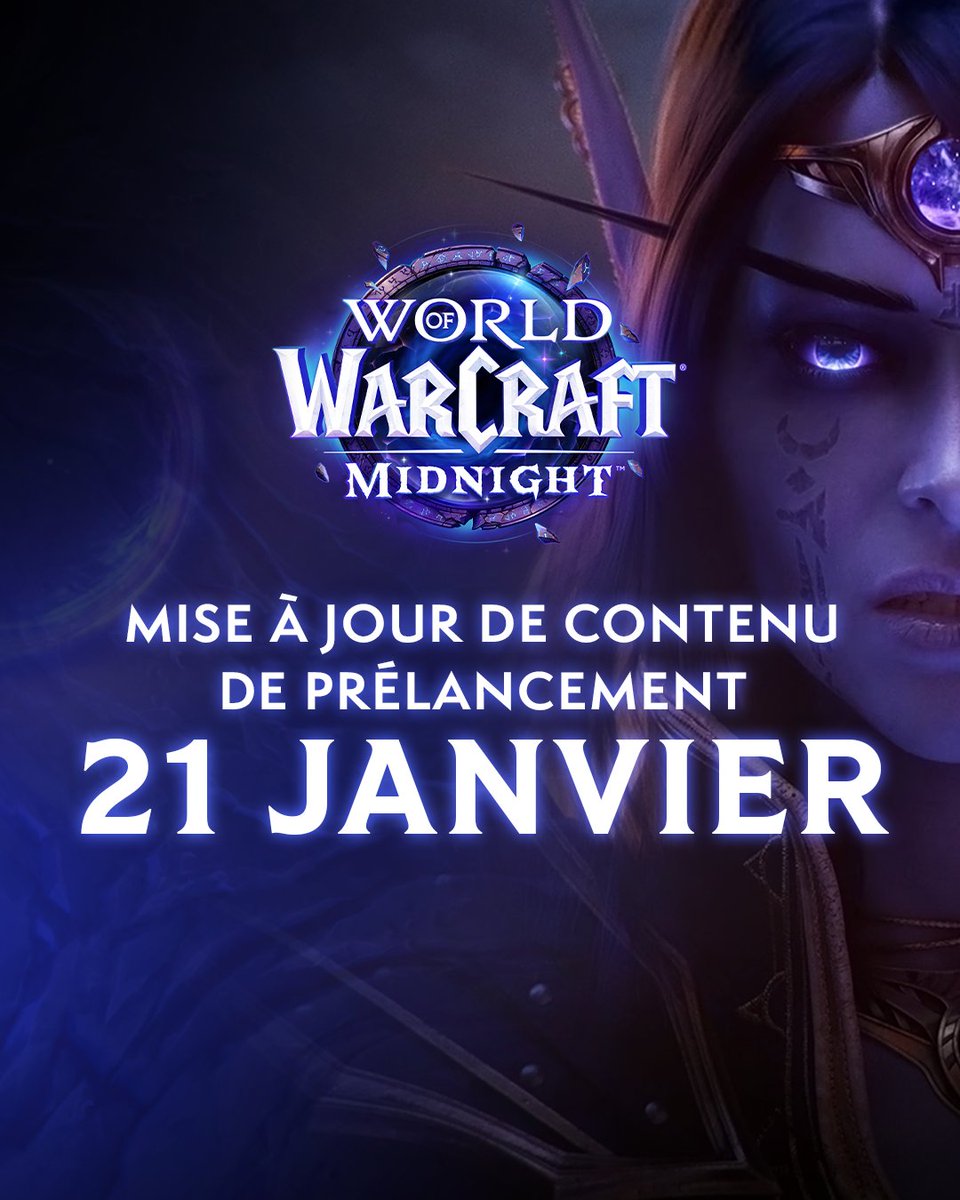 La mise à jour de contenu de prélancement de Midnight arrive le 21 janvier !