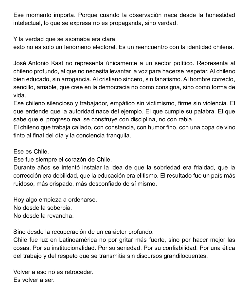 PROUDIVALPO's tweet photo. Recomendamos Columna de Opinión
“EL ALMA DE CHILE HA VUELTO” - Ariel Markovits

#ColumnaDeOpinion
#ProfesionalesUDIValparaiso
#TuOpinionCuenta https://t.co/jSwHYNJAGi